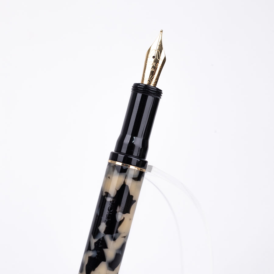 Gioia Alleria Tramonto Sand Black GT Fountain Pen
