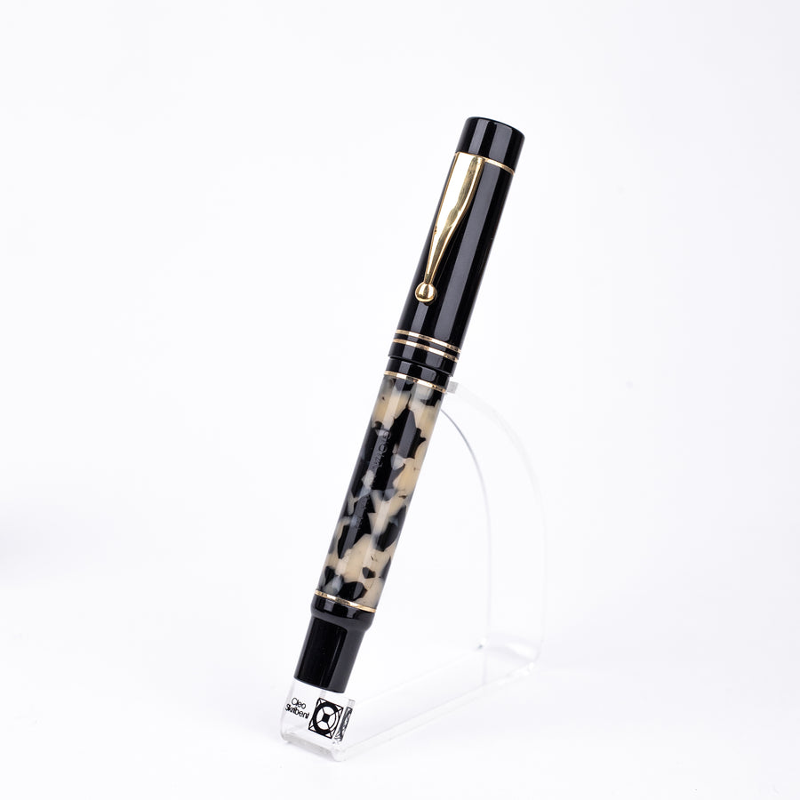 Gioia Alleria Tramonto Sand Black GT Fountain Pen