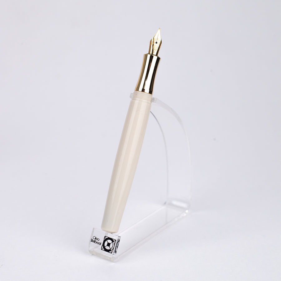 kaweco-student-50's-rock-fountain-pen-blue-open-view