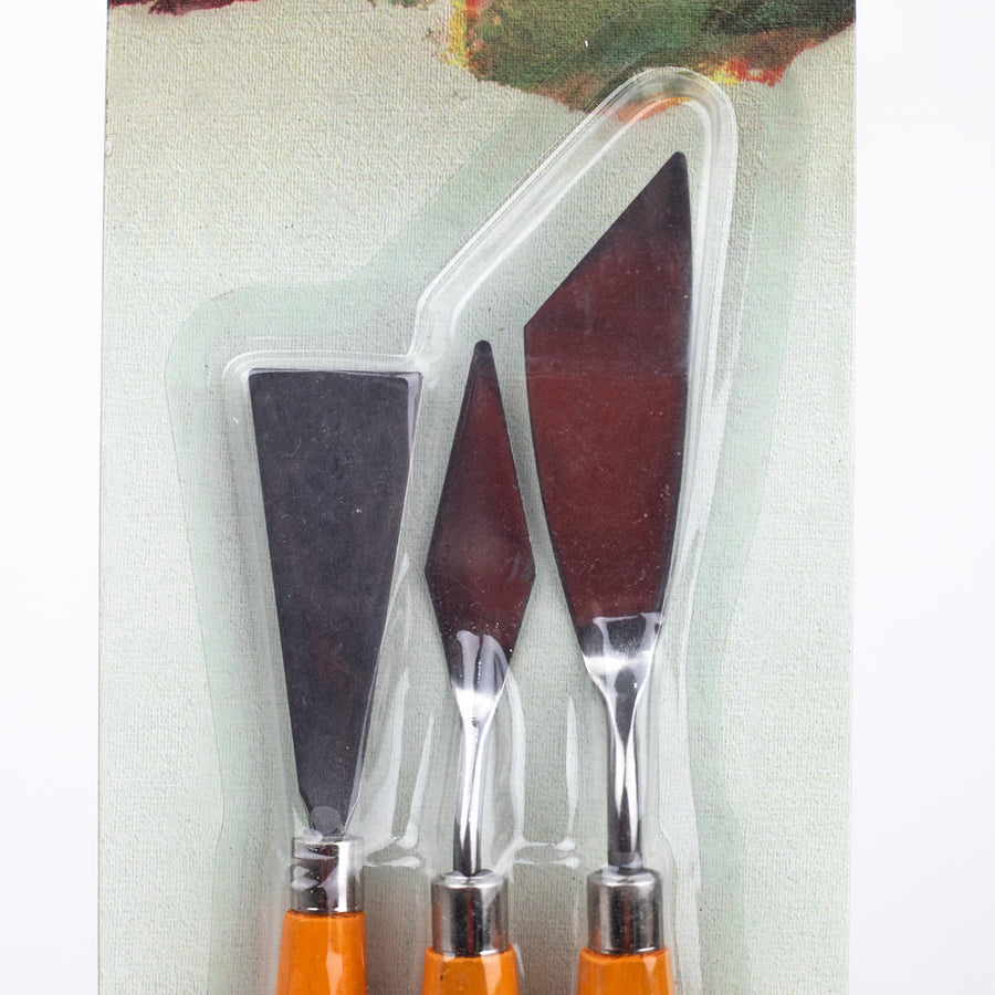 Painting and Palette Knife Set Of 3 (E1404)