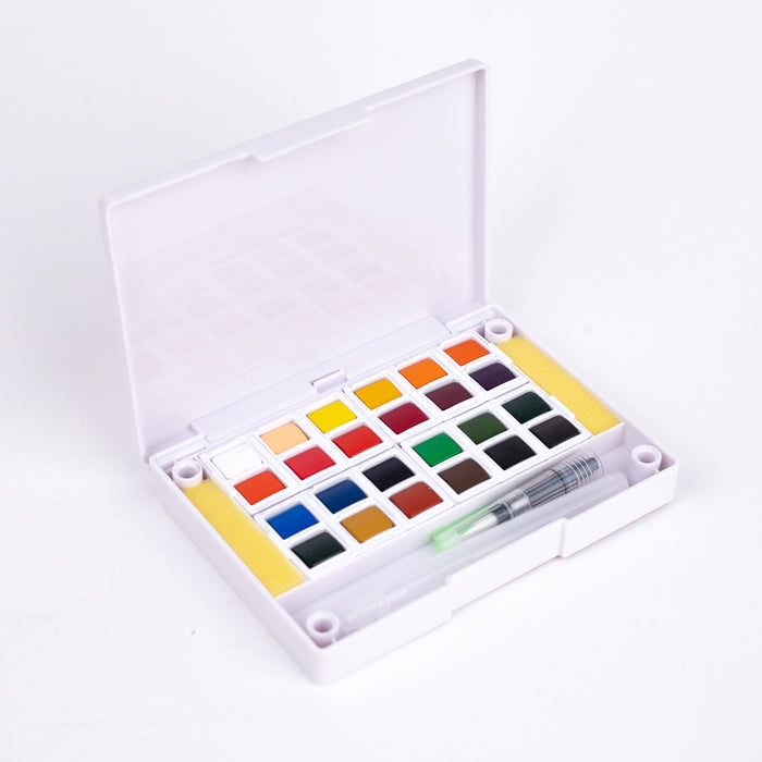 Superior - Watercolour Pocket Field Sketch Box (GTS-24) Set Of 24