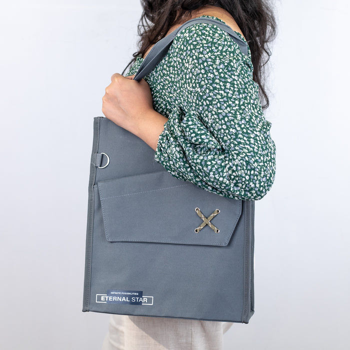 Casual/Lunch Handbag (30103) - Grey