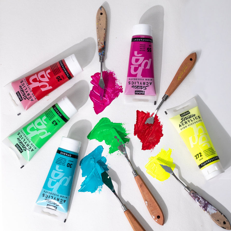 Pebeo Studio Acrylic High Viscosity - 100 ml Tube