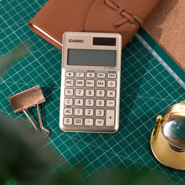 CASIO - Calculator (SL - 1000SC - GD)