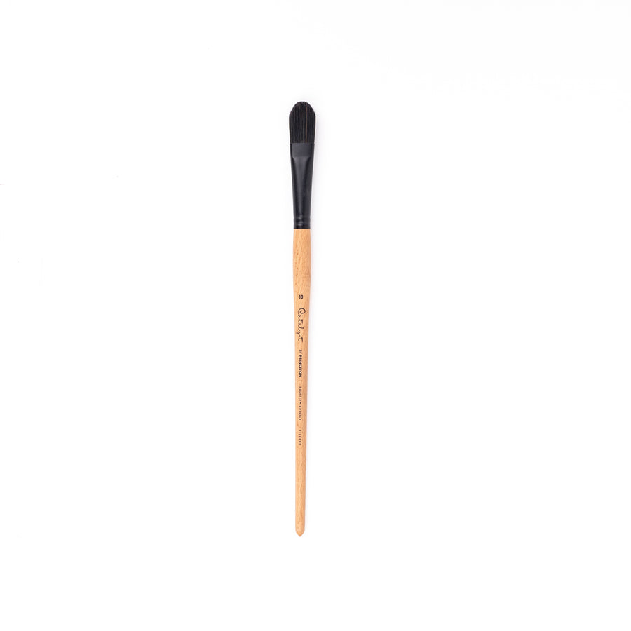 Princeton Catalyst Polytip Bristle Synthetic Filbert Long Handle Brush - 6400 Series