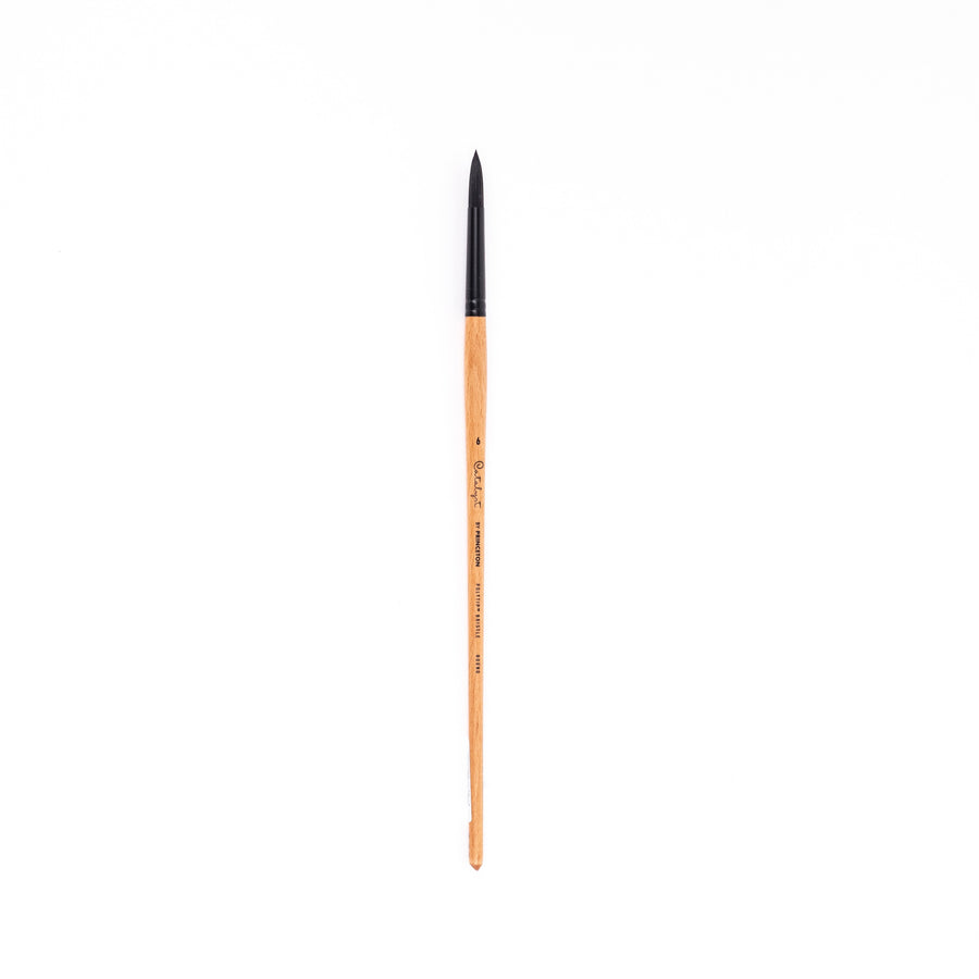 Princeton Catalyst Polytip Bristle Synthetic Round Long Handle Brush - 6400 Series