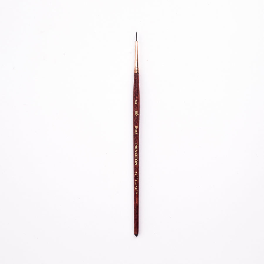 Princeton Neptune Round Short Handle Brush - 4750 Series