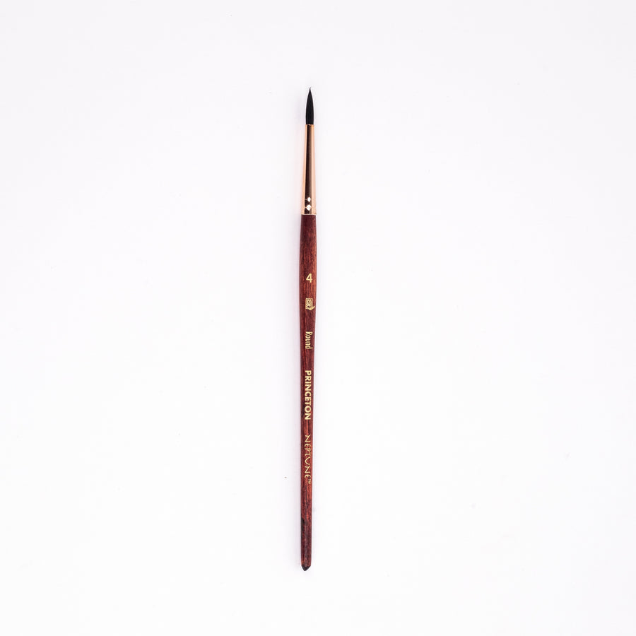 Princeton Neptune Round Short Handle Brush - 4750 Series