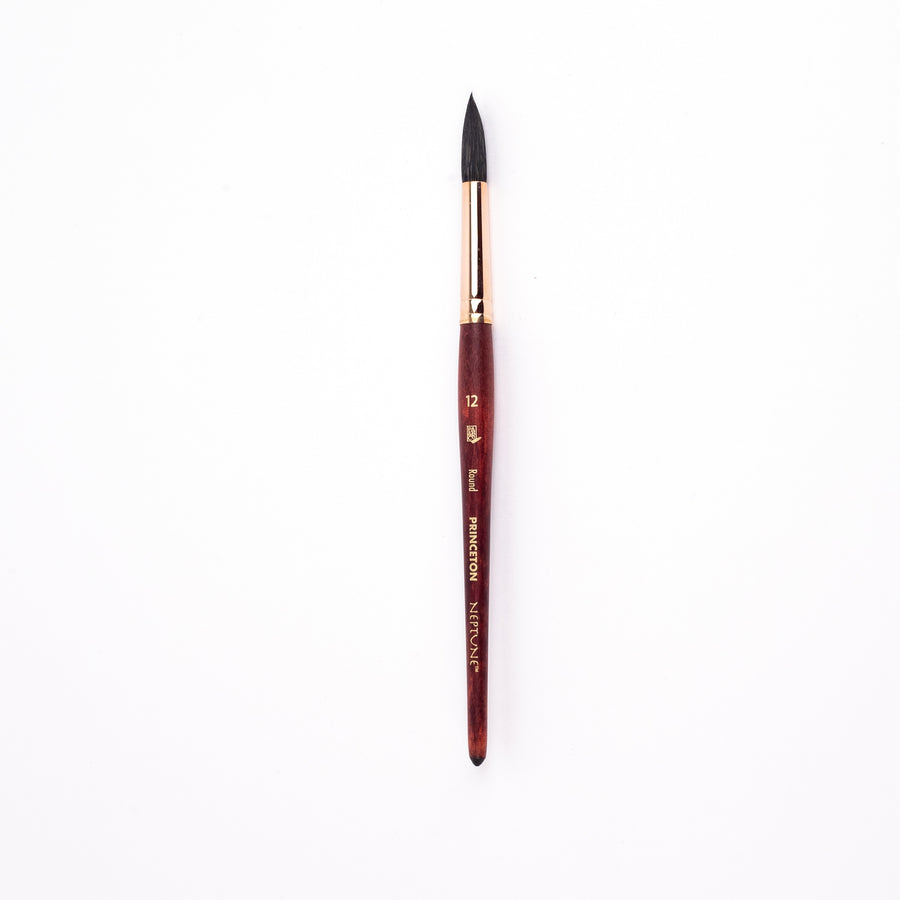 Princeton Neptune Round Short Handle Brush - 4750 Series