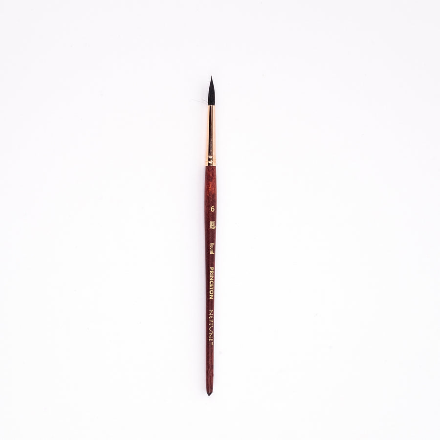 Princeton Neptune Round Short Handle Brush - 4750 Series