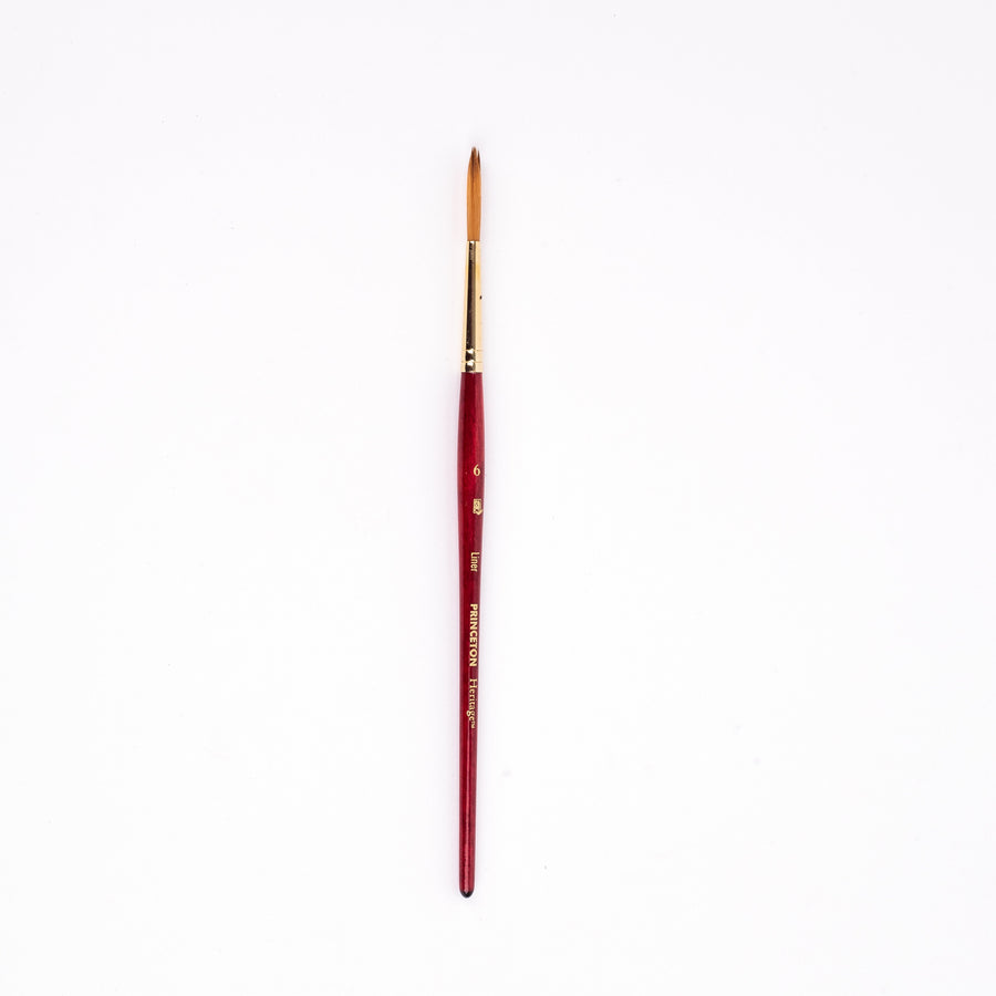 Princeton Heritage Synthetic Sable Brush (Liner) - 4050 Series