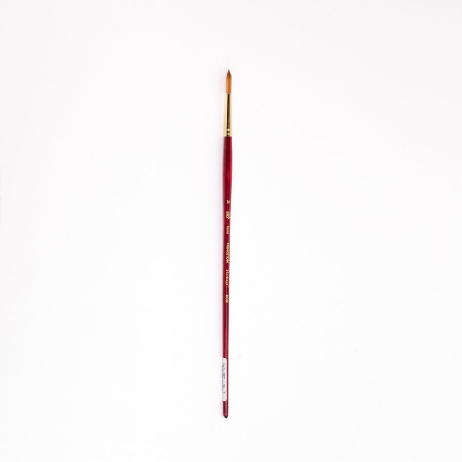 Princeton Heritage Synthetic Sable Long Handle Brush (Round) - 4000 Series