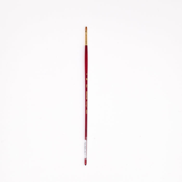 Princeton Heritage Synthetic Sable Long Handle Brush (Filbert) - 4000 Series
