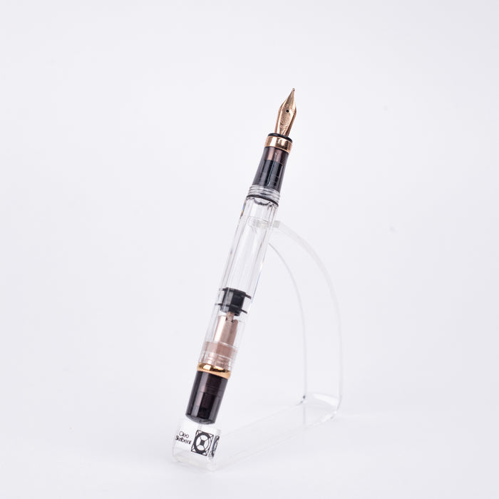 TWSBI Diamond 580 Fountain Pen - Smoke Rosegold II