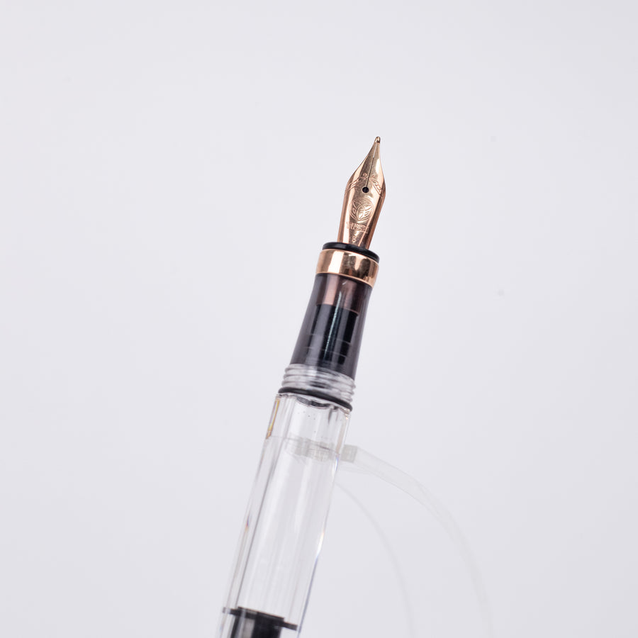 TWSBI Diamond 580 Fountain Pen - Smoke Rosegold II