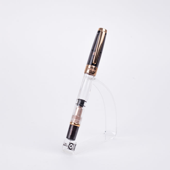 TWSBI Diamond 580 Fountain Pen - Smoke Rosegold II