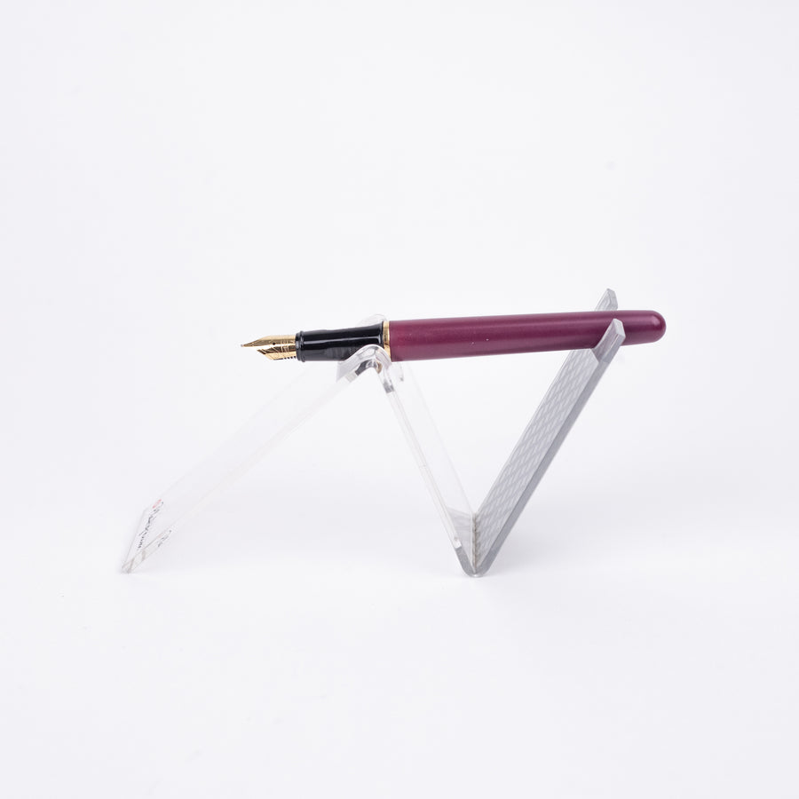sheaffer-prelude-348-gt-matte-fountain-pen-burgundy-side-view