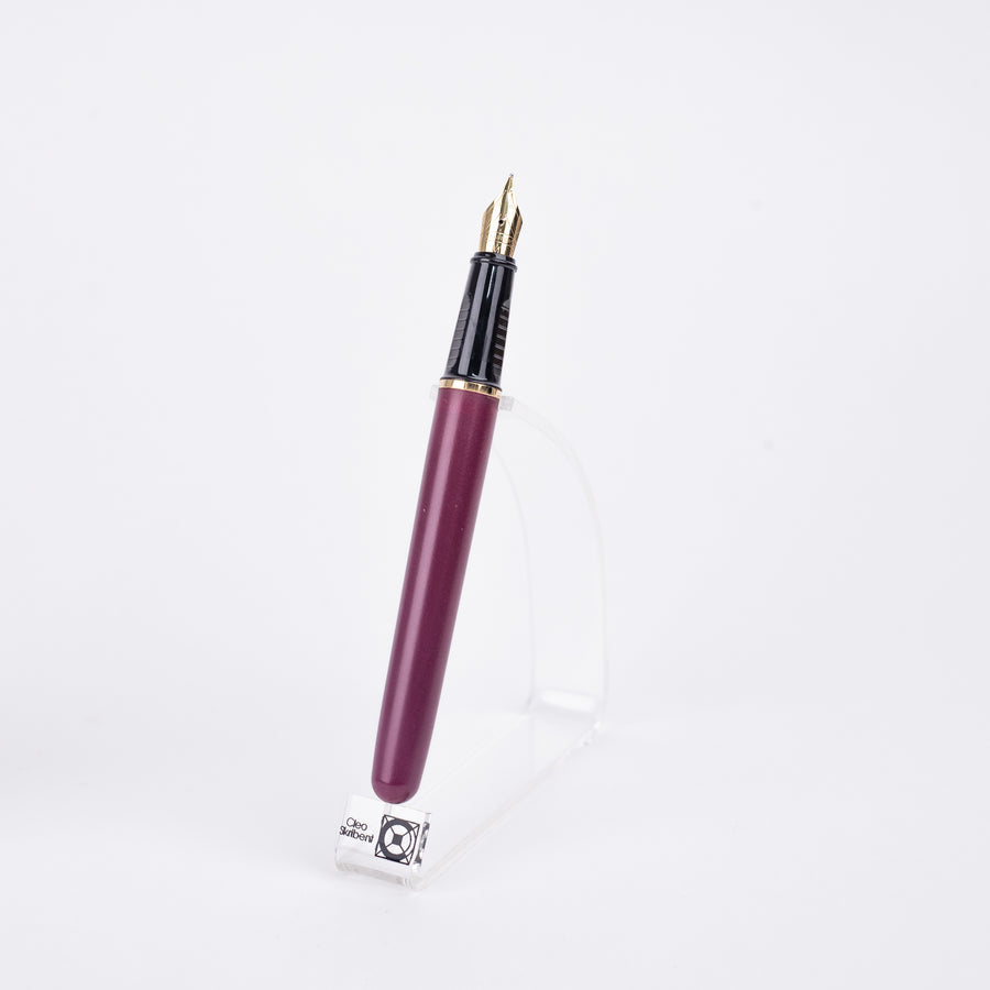 sheaffer-prelude-348-gt-matte-fountain-pen-burgundy-open-view