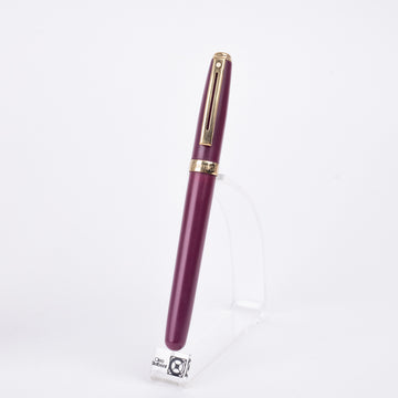 sheaffer-prelude-348-gt-matte-fountain-pen-burgundy-close-view