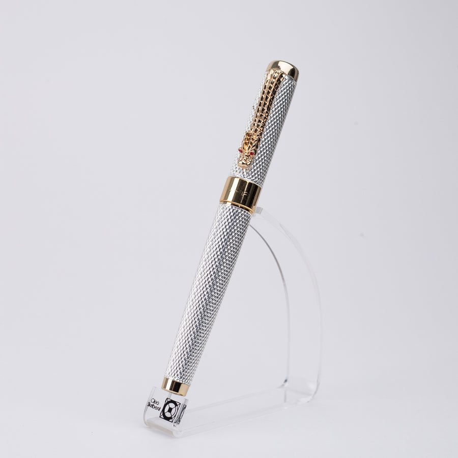 Jinhao 1200 Silver Dragon Fountain Pen