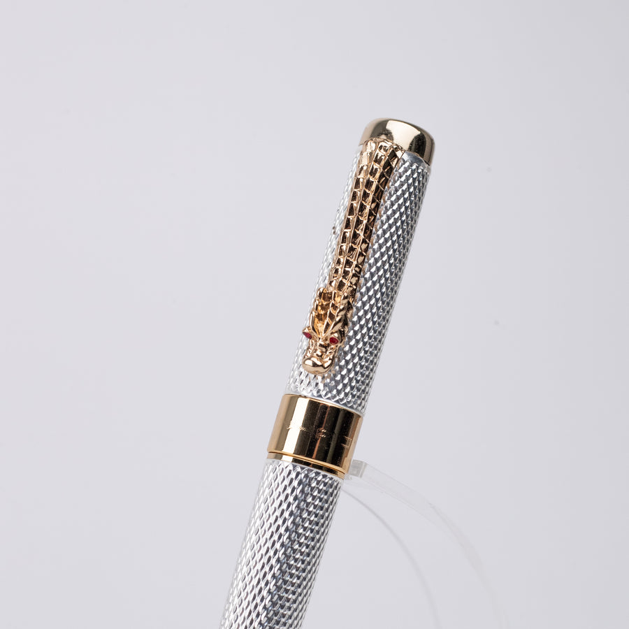 Jinhao 1200 Silver Dragon Fountain Pen