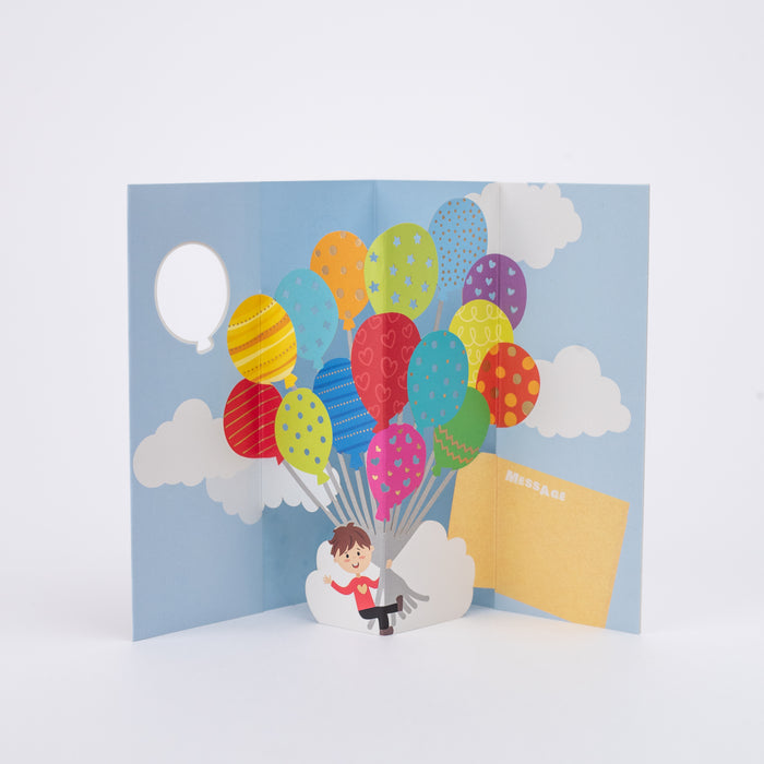 3D pop-up Greeting Card 14 (For you)