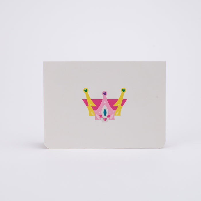 3D pop-up Greeting Card 04 (Princess Crown)