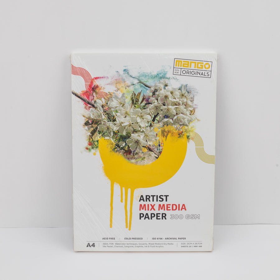 Mango Originals - Artist Mix Media Paper (300GSM)