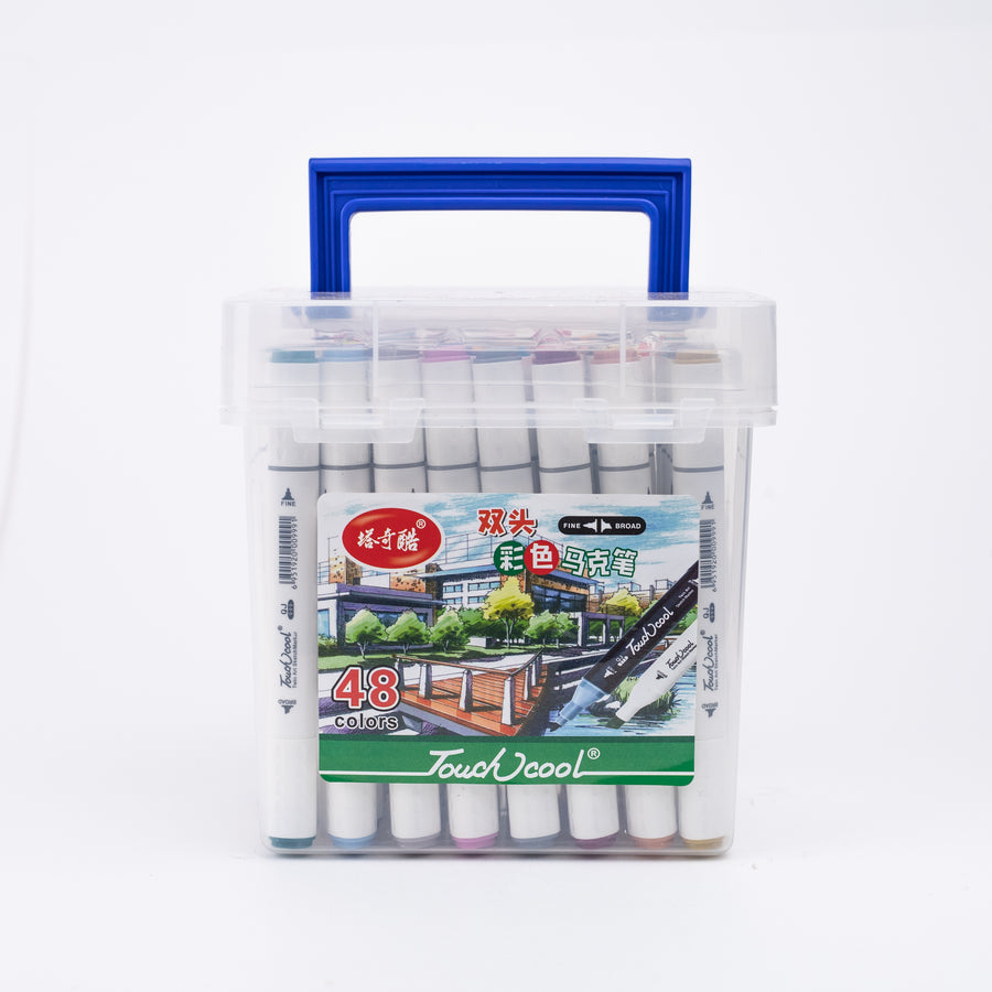 Touch Cool Dual Tip Art Marker Set of 48