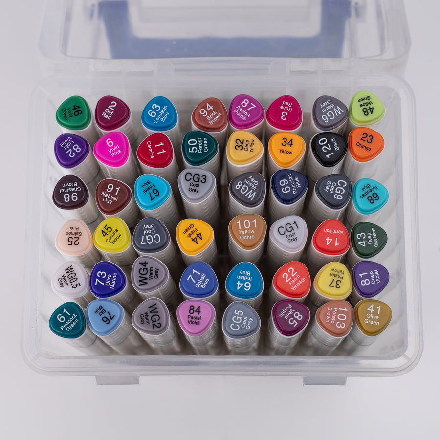 Touch Cool Dual Tip Art Marker Set of 48