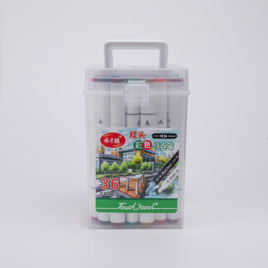 Touch Cool Dual Tip Art Marker Set of 36