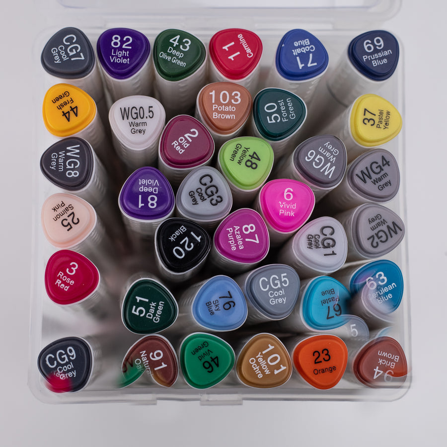 Touch Cool Dual Tip Art Marker Set of 36