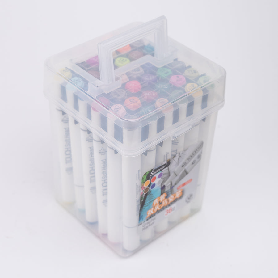 Superior Graphic Dual Tip Art Markers (MS-888) - Set of 36