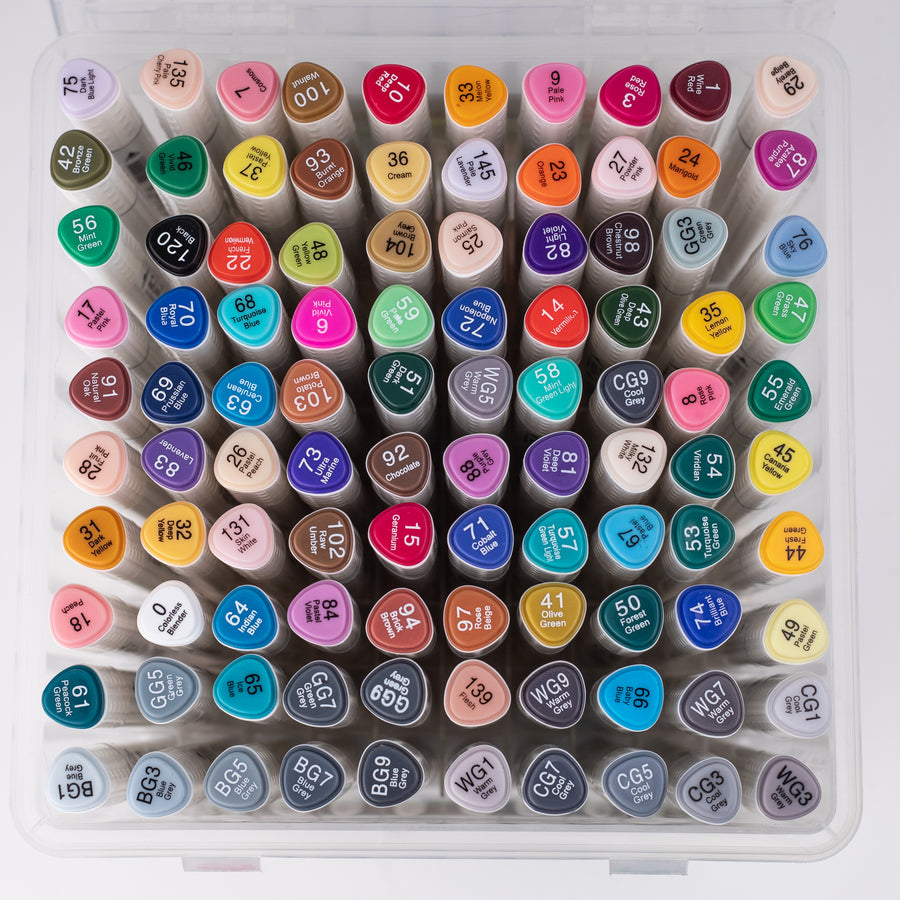 Touch Cool Dual Tip Art Marker Set of 100