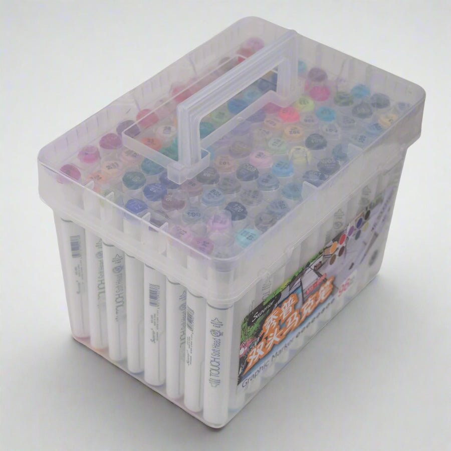 Superior Graphic Dual Tip Art Markers (MS-888) - Set of 96