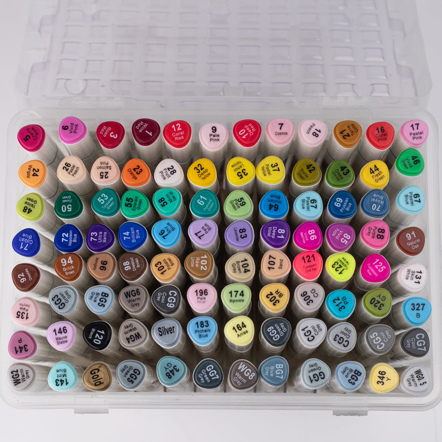 Superior Graphic Dual Tip Art Markers (MS-888) - Set of 96