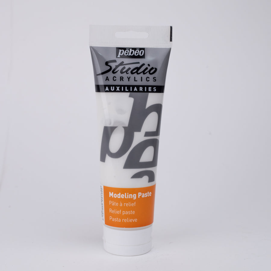 Pebeo Studio Acrylics Auxliaries - Modeling Paste Tube Of 250ml