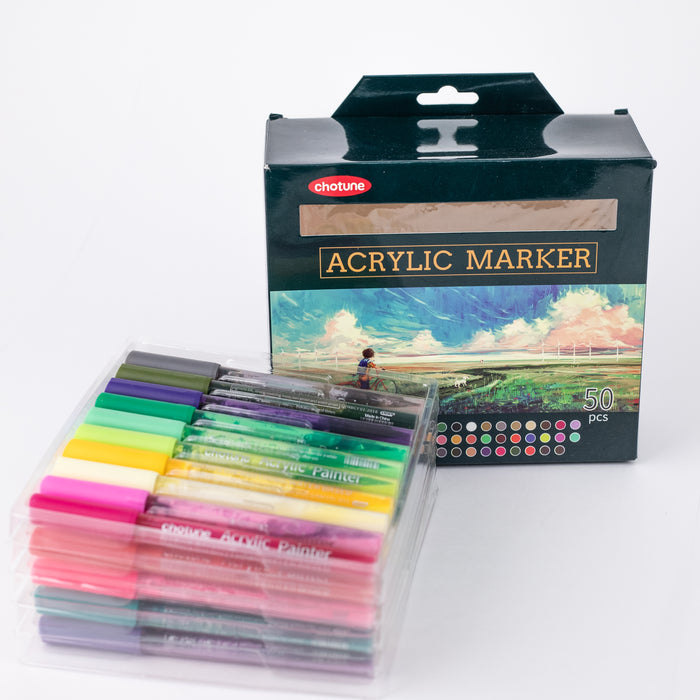 Chotune - Acrylic Marker Set of 50