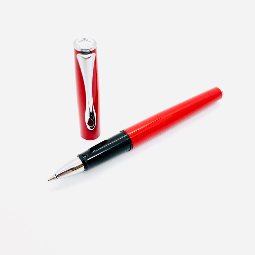 Diplomat Esteem Red Lacquer Roller Ball Pen