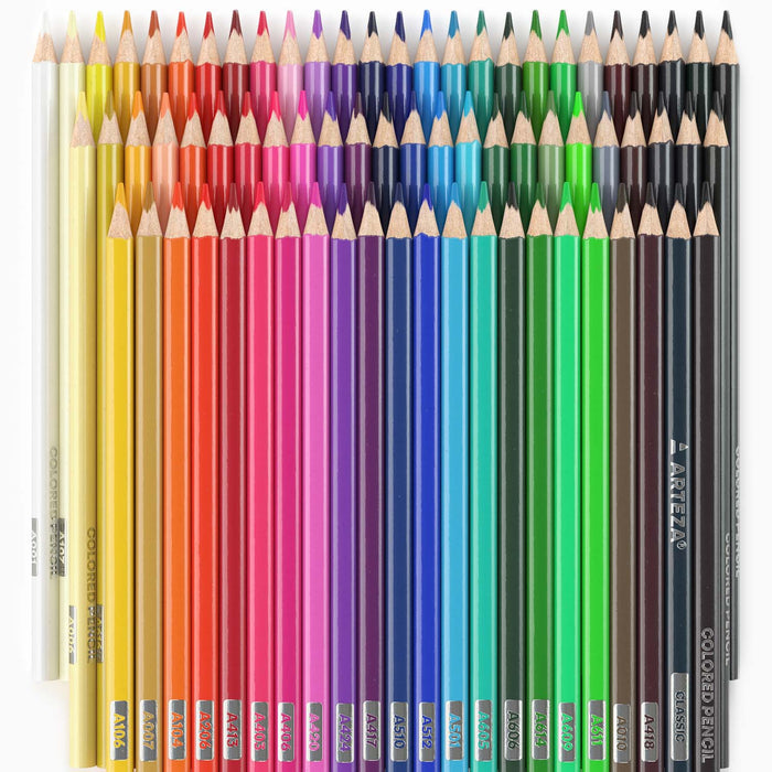 ARTEZA - Colored Pencils, Bright ( Set of 72 )