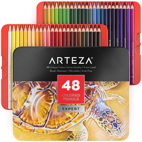 ARTEZA - Expert Colored Pencils ( Set of 48 )