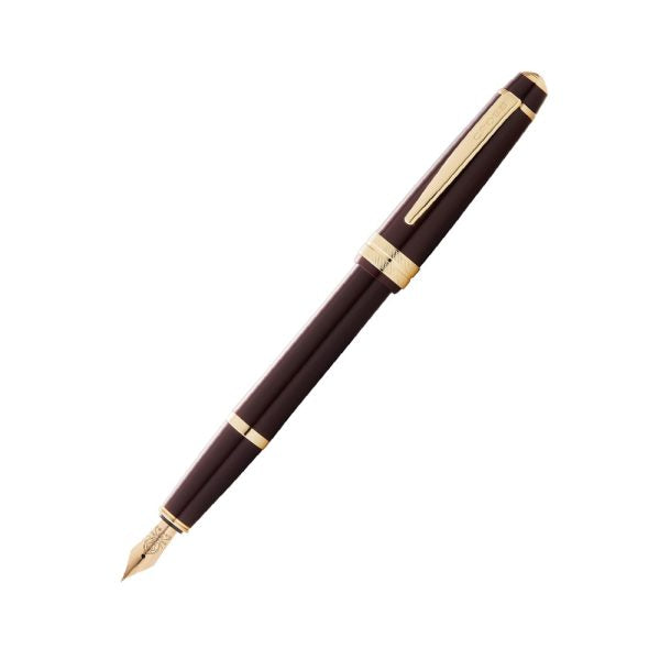 Cross Bailey Light Fountain Pen – Polished Burgundy & Gold Tone