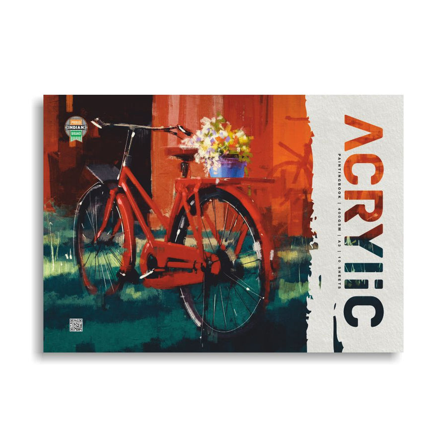 Anupam - Acrylic Painting Book A3/400GSM, 10 Sheets
