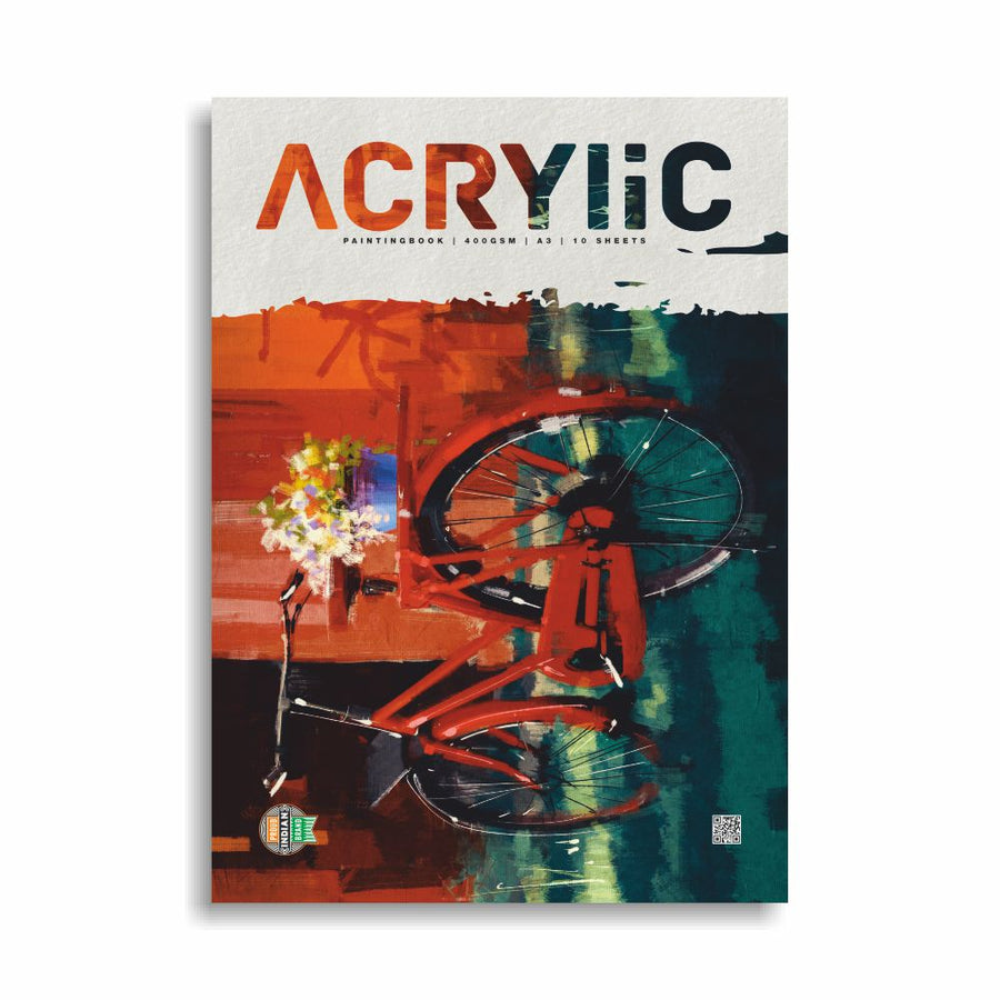 Anupam - Acrylic Painting Book A3/400GSM, 10 Sheets