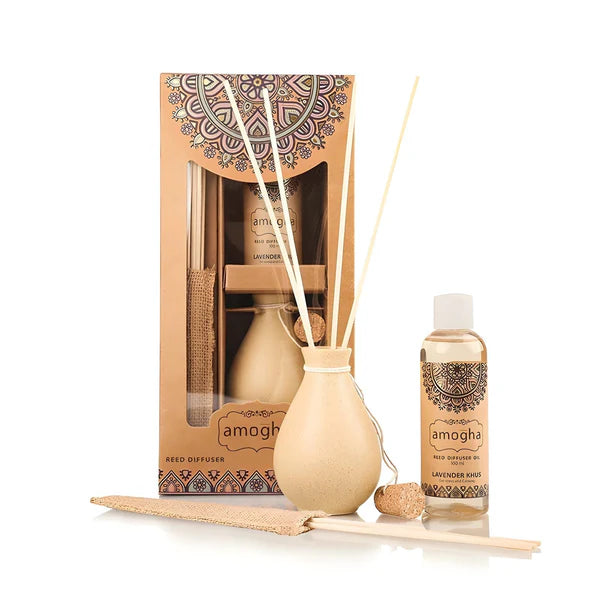 IRIS Amogha Lavender Khus Reed Diffuser – 100ml