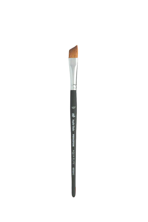 Princeton Aqua Elite Synthetic Angular Short Handle Brush - 4850 Series