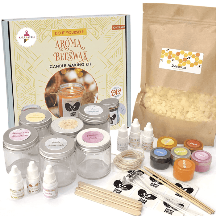 KALAKARAM - Aroma Beeswax Candle Making Kit