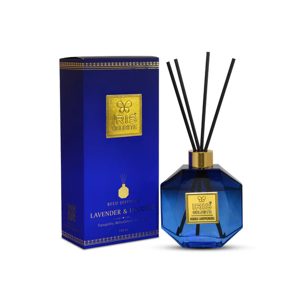 IRIS Celeste Reed Diffuser Set – Lavender & Fougere