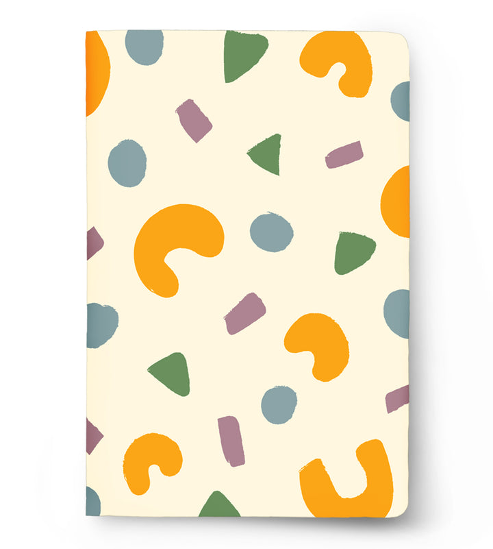 factor-notes-the-beige-abstract-unruled-notebook-front-view