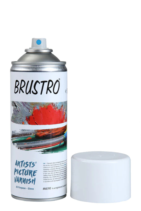 Brustro - Artists' Varnish - Gloss- 400 ml spray can (Made In Spain)
